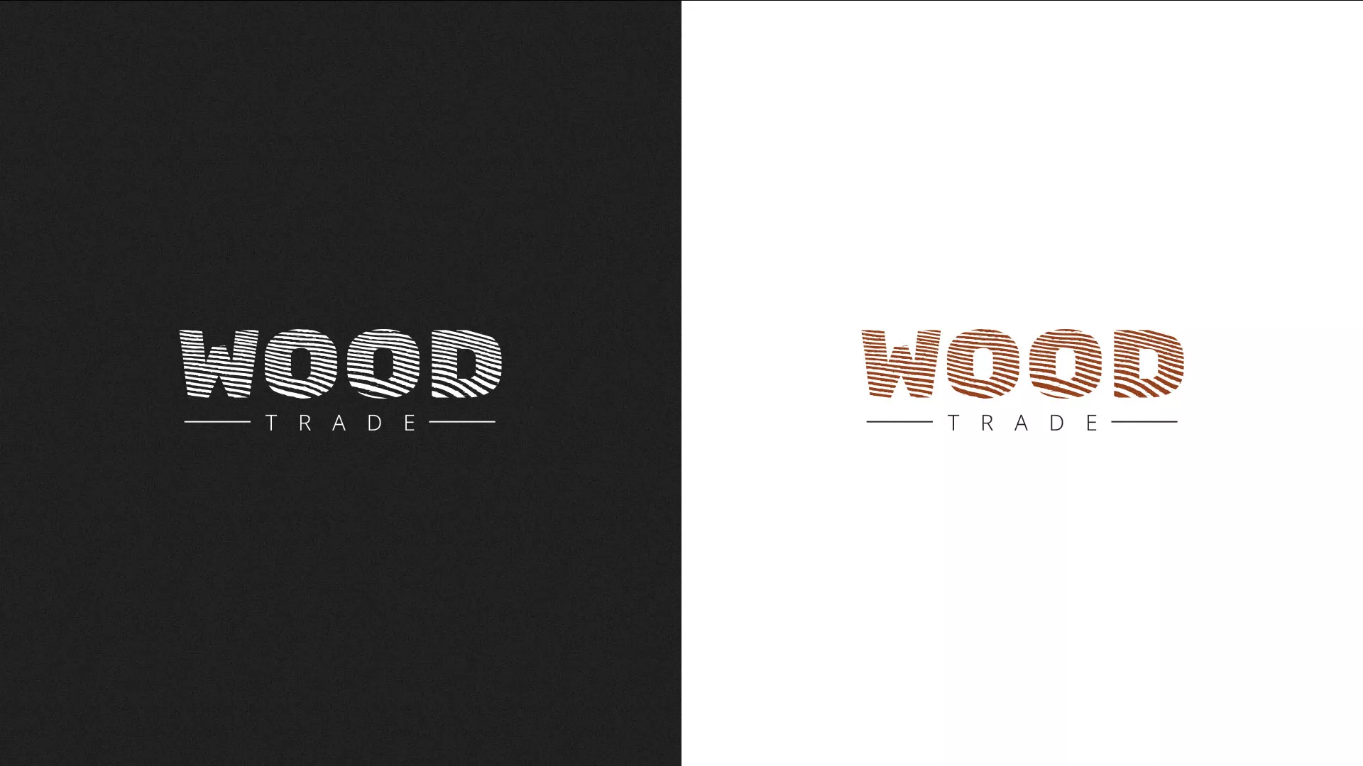 Разработка логотипа для компании «Wood Trade» в Ермолино