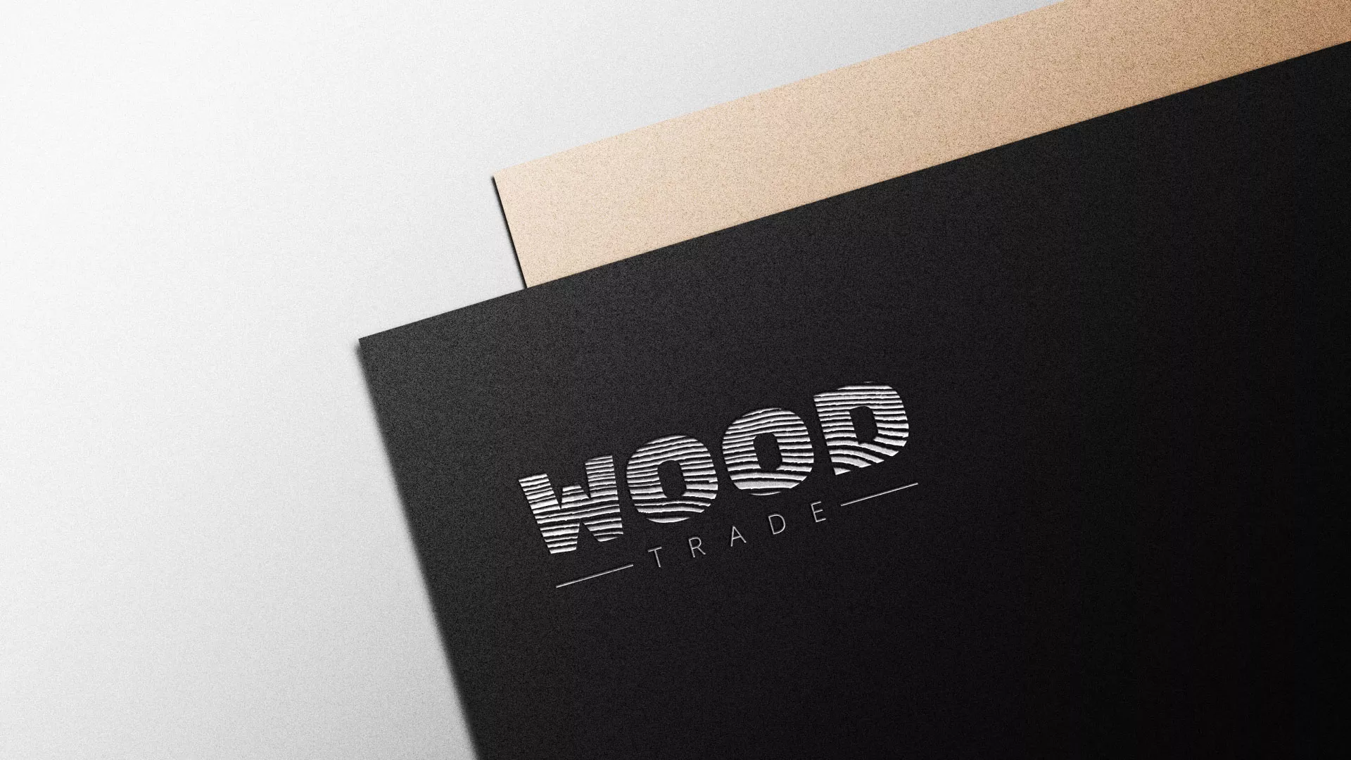 Разработка логотипа для компании «Wood Trade» в Ермолино