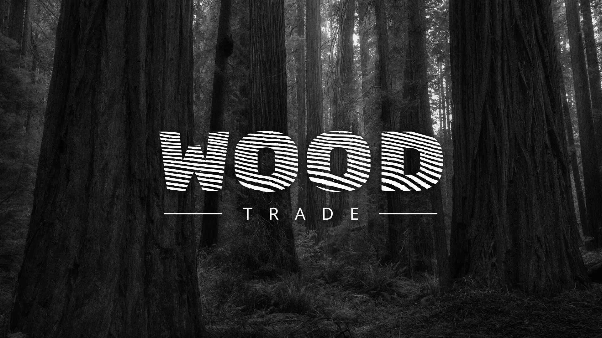 Разработка логотипа для компании «Wood Trade» в Ермолино